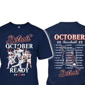 2025 Tigers October Ready Two Sided Shirt