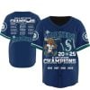 Mariners AL West Division Champions Jersey 2025