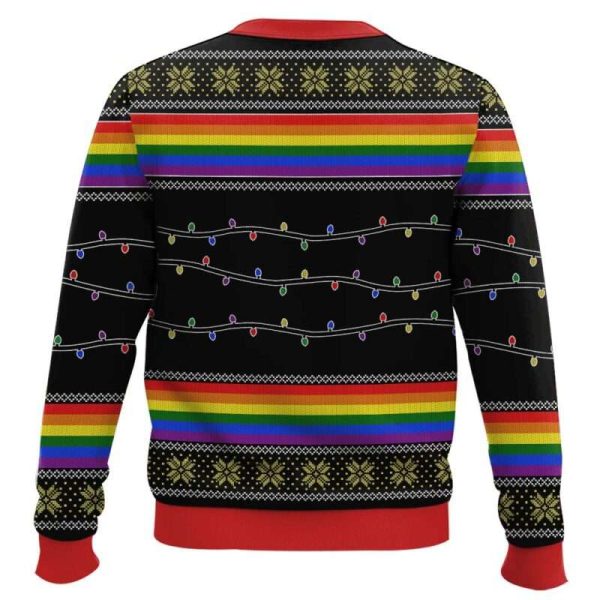 LGBT Unicorn I Don’t Give A Fuck Ugly Christmas Sweater
