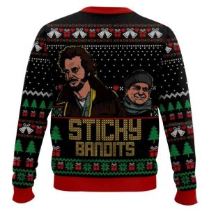 Home Alone Sticky Bandits Ugly Christmas Sweater1