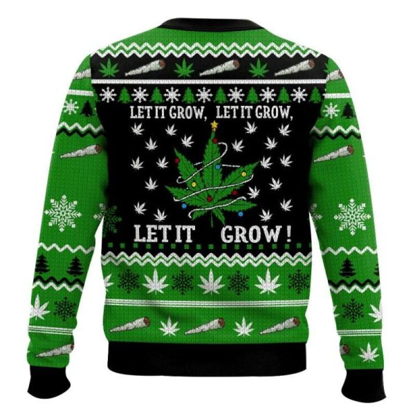 Let’s it Grow 420 Christmas Ugly Sweater