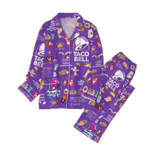 Taco Bell Fast Food Pajamas Set1
