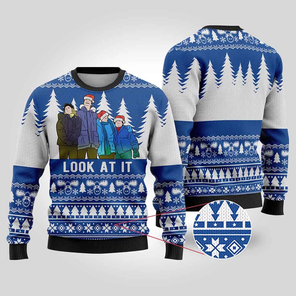 Look At It Clark National Lampoon Christmas Ugly Sweater Look At It Clark National Lampoon Christmas Ugly Sweater