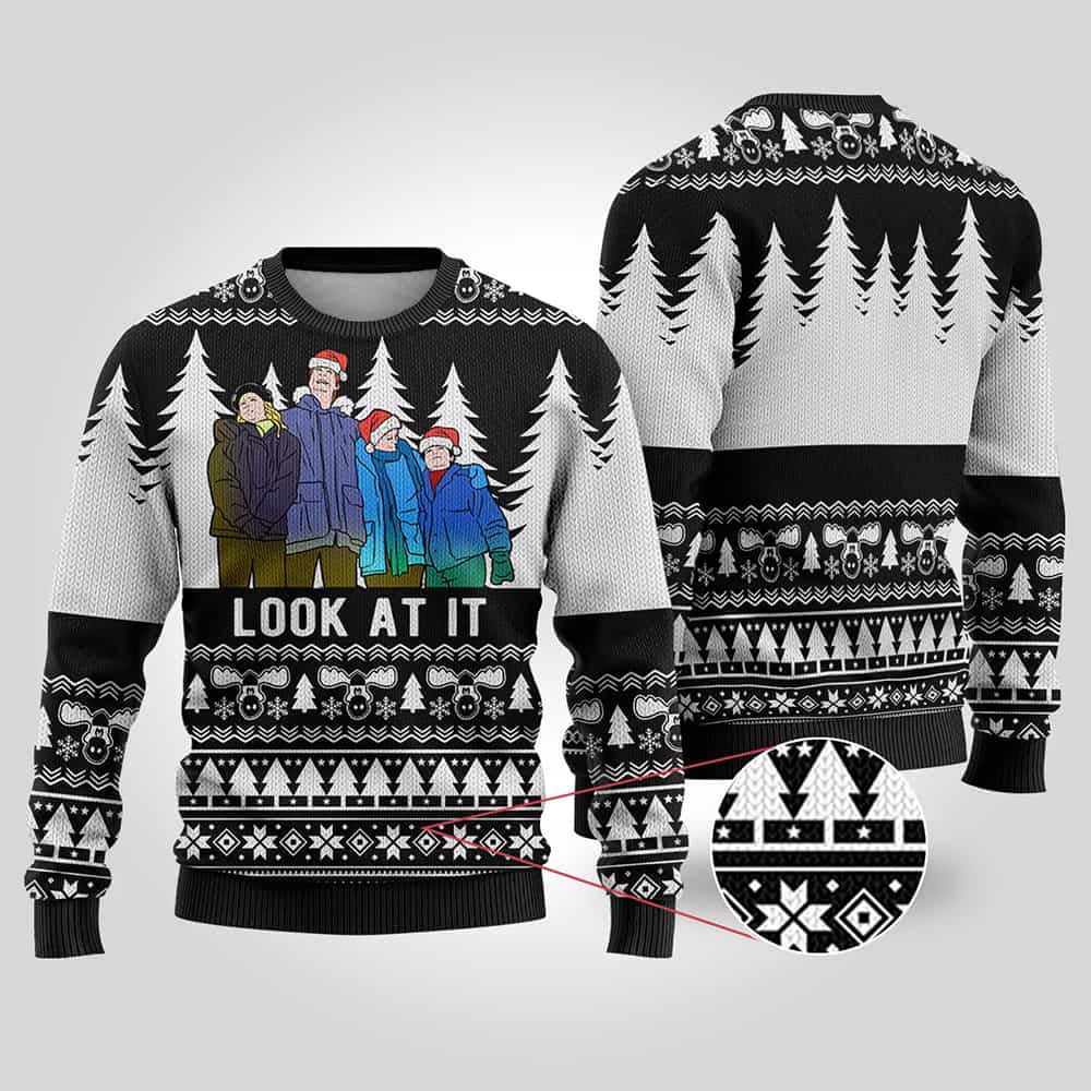 Look At It Clark National Lampoon Christmas Ugly Sweater Look At It Clark National Lampoon Christmas Ugly Sweater