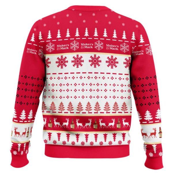 Maker’s Mark Titties Funny Ugly Christmas Sweater
