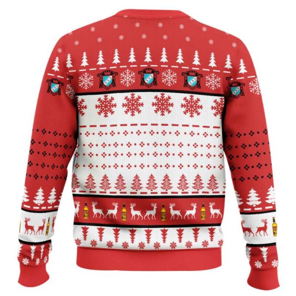 Malort Titties Funny Ugly Christmas Sweater