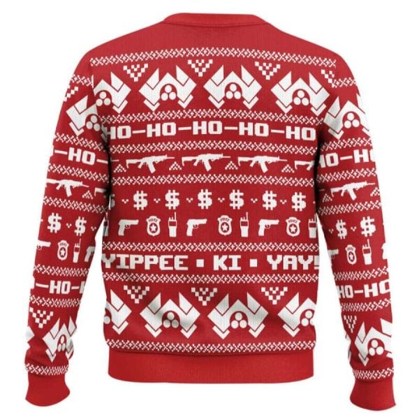 McClane Winter Die Hard Ugly Christmas Sweater
