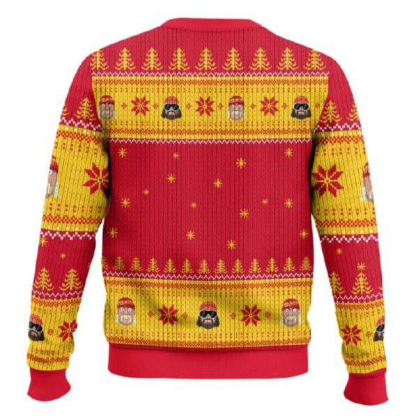 Mega Powers Macho Man and Hulk Hogan Christmas Ugly Sweater