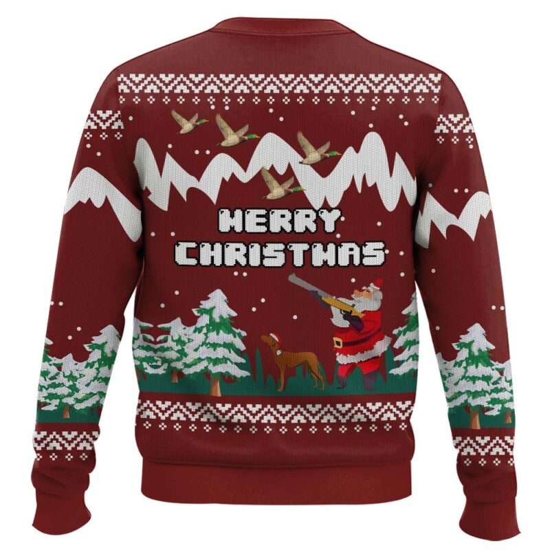 Merry Christmas Duck Hunting Ugly Christmas Sweater Merry Christmas Duck Hunting Ugly Christmas Sweater