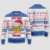 Merry Drunk Custom Name Christmas Ugly Sweater