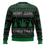 Merry Marijuana Ugly Christmas Sweater
