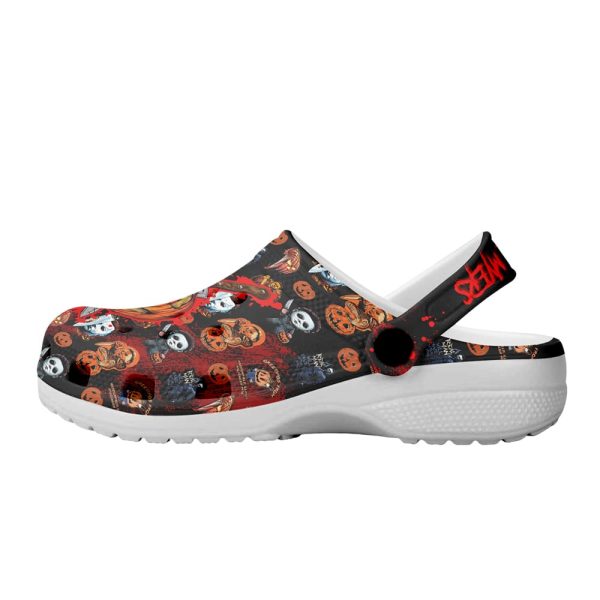 Michael Myers x Halloween Crocs Crocband Clogs
