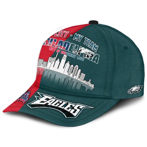 My City My Team Philadelphia Phillies x Philadelphia Eagles Cap
