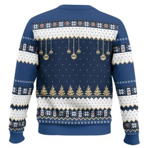 Miller Lite Its The Most Wonderful Time For A Beer Ugly Christmas Sweater1