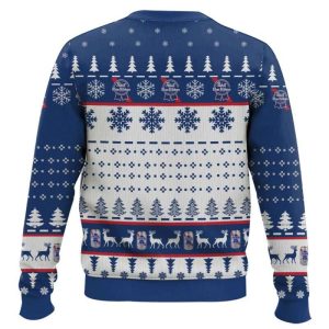 Pabst Blue Ribbon Titties Funny Ugly Christmas Sweater1