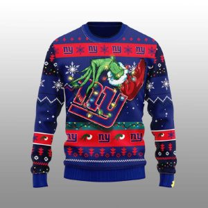 Giants The Hand Of Grnch Ugly Christmas Sweater 1 Giants The Hand Of Grnch Ugly Christmas Sweater1