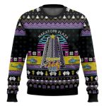 Nakatomi Plaza Christmas Party 1988 Die Hard Ugly Christmas Sweater