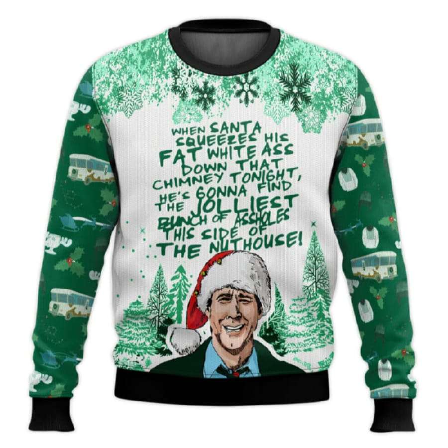 National Lampoons Christmas Vacation Ugly Sweater National Lampoon's Christmas Vacation Ugly Christmas Sweater