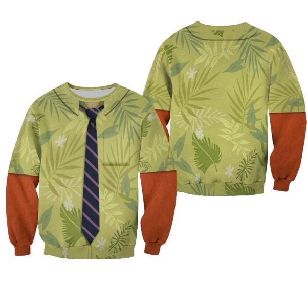 Nick Wilde Fox Cosplay Halloween Costume Hoodie