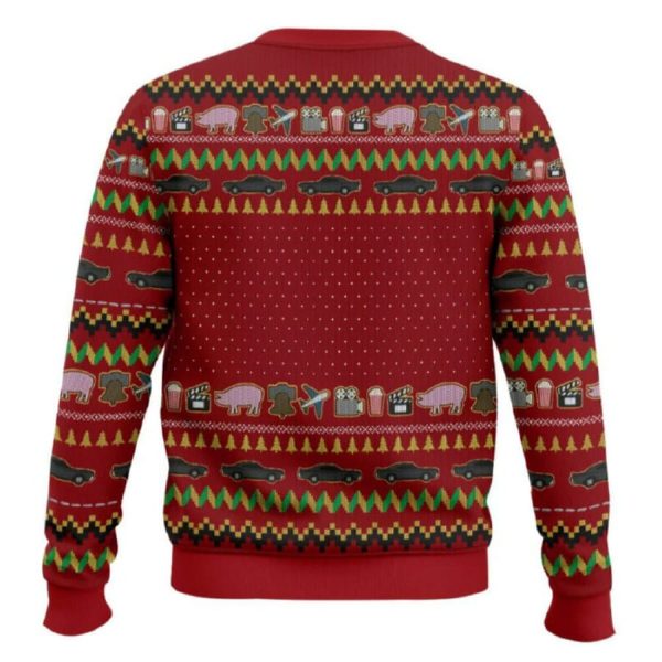 Nicolas Cage Jolly Old Saint Nic Christmas Ugly Sweater