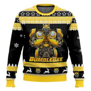 Bumblebee Transformers Ugly Christmas Sweater