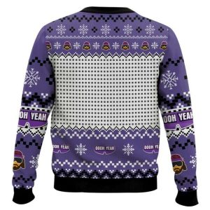 Sick Puppies Macho Man Ugly Christmas Sweater1