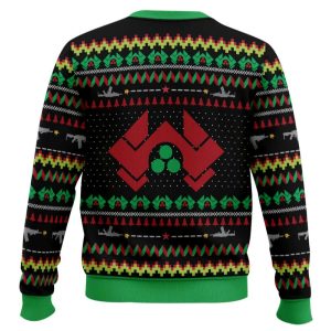 Got Invited To A Christmas Party Die Hard Ugly Christmas Sweater1