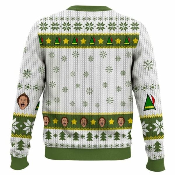 OMG Santa Buddy The Elf Ugly Christmas Sweater