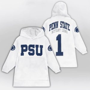Penn State Football Unisex Blanket Hoodie