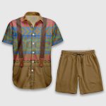 Oaken Shopkeeper Disney Frozen Cosplay Button Shirt