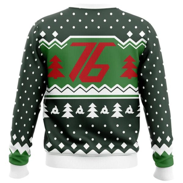 Overwatch Soldier 76 Ugly Christmas Sweater