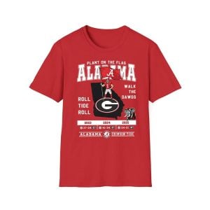 Plant on the Flag Alabama Walk The Dawgs Shirt 1