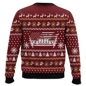 US Marine Corps Ugly Christmas Sweater1