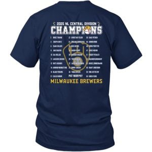2025 Brewers B2B2B Division Champs Shirt2
