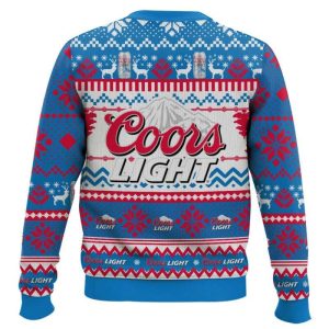 Coors Light Ugly Christmas Sweater1