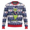 Pabst Blue Ribbon Grnch Ugly Christmas Sweater