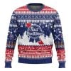 Pabst Blue Ribbon Ugly Christmas Sweater