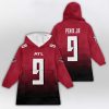 Penix JR 9 Atlanta Football Unisex Blanket Hoodie