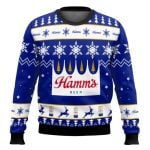Personalized Hamm's Beer Ugly Christmas Sweater