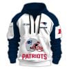 Patriots Est 1959 Custom Name Quarter Zip Hoodie