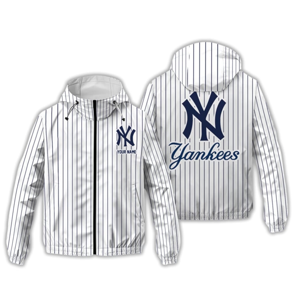 Personalized Yankees Outdoor Jacket Personalized Yankees Outdoor Jacket
