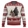 Pesto and Moo Deng Friendship Ugly Christmas Sweater
