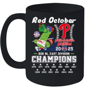 Phillies 2025 B2N NL East Champions Mug1