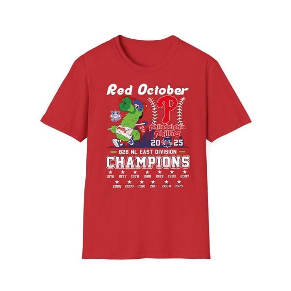 Phillies 2025 B2N NL East Champions Shirt