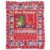 Phillies Red October B2B NL East Champs 2025 Blanket