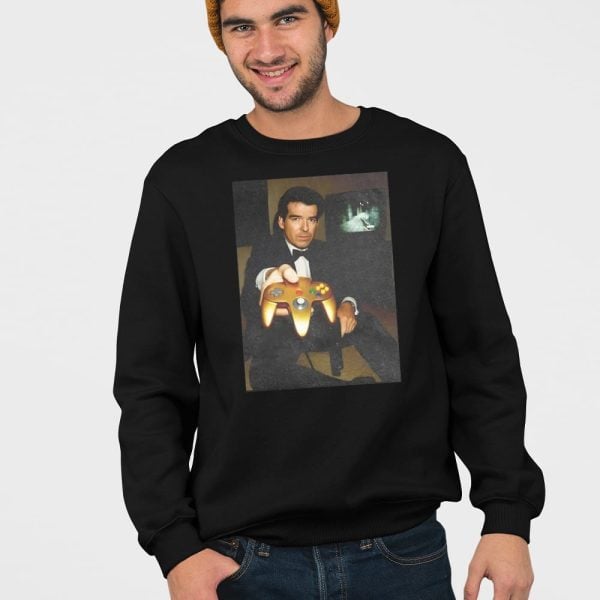Pierce Brosnan Your Turn Golden Controller Shirt