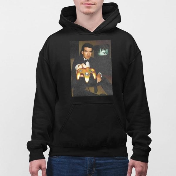 Pierce Brosnan Your Turn Golden Controller Shirt