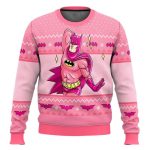 Pink Batman Ugly Christmas Sweater