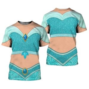 Jasmine Princess Cosplay Halloween Costume Hoodie2