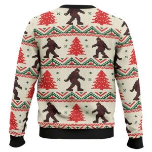 Amazing Bigfoot Ugly Christmas Sweater1